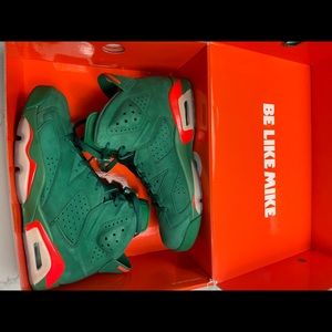 Nike Air Jordan 6 Retro Green Gatorade Men’s 8.5
